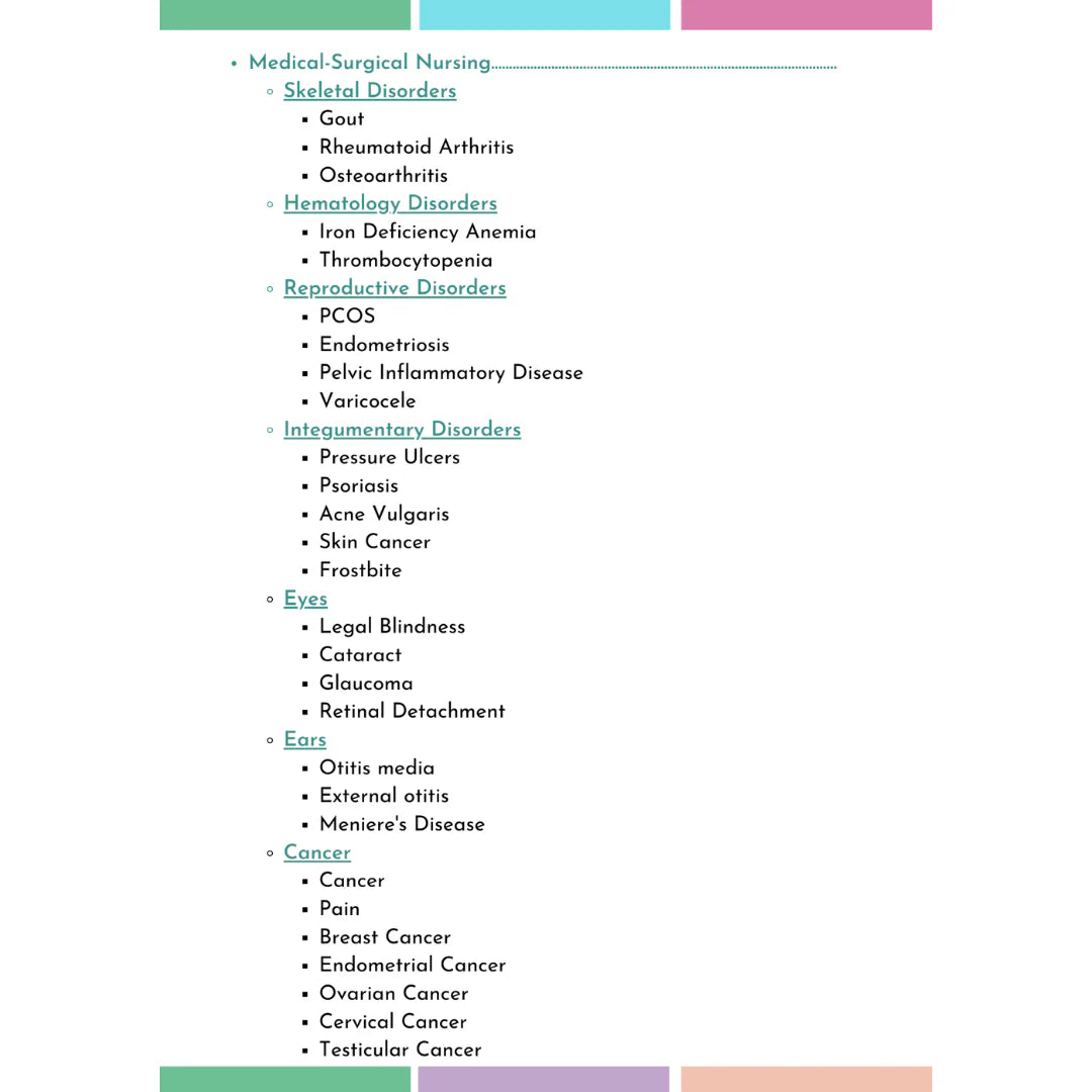 The Nursing Mega Bundle