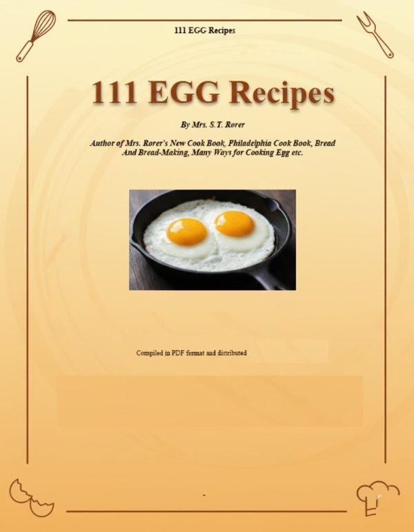 111 Egg Recipes - The Complete Digital Cookbook