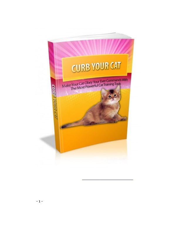 Curb Your Cat